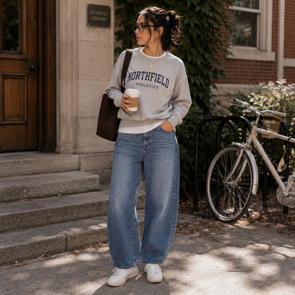 Madewell Balloon Jean High Rise Barrel Leg Denim 28 Greendale Wash